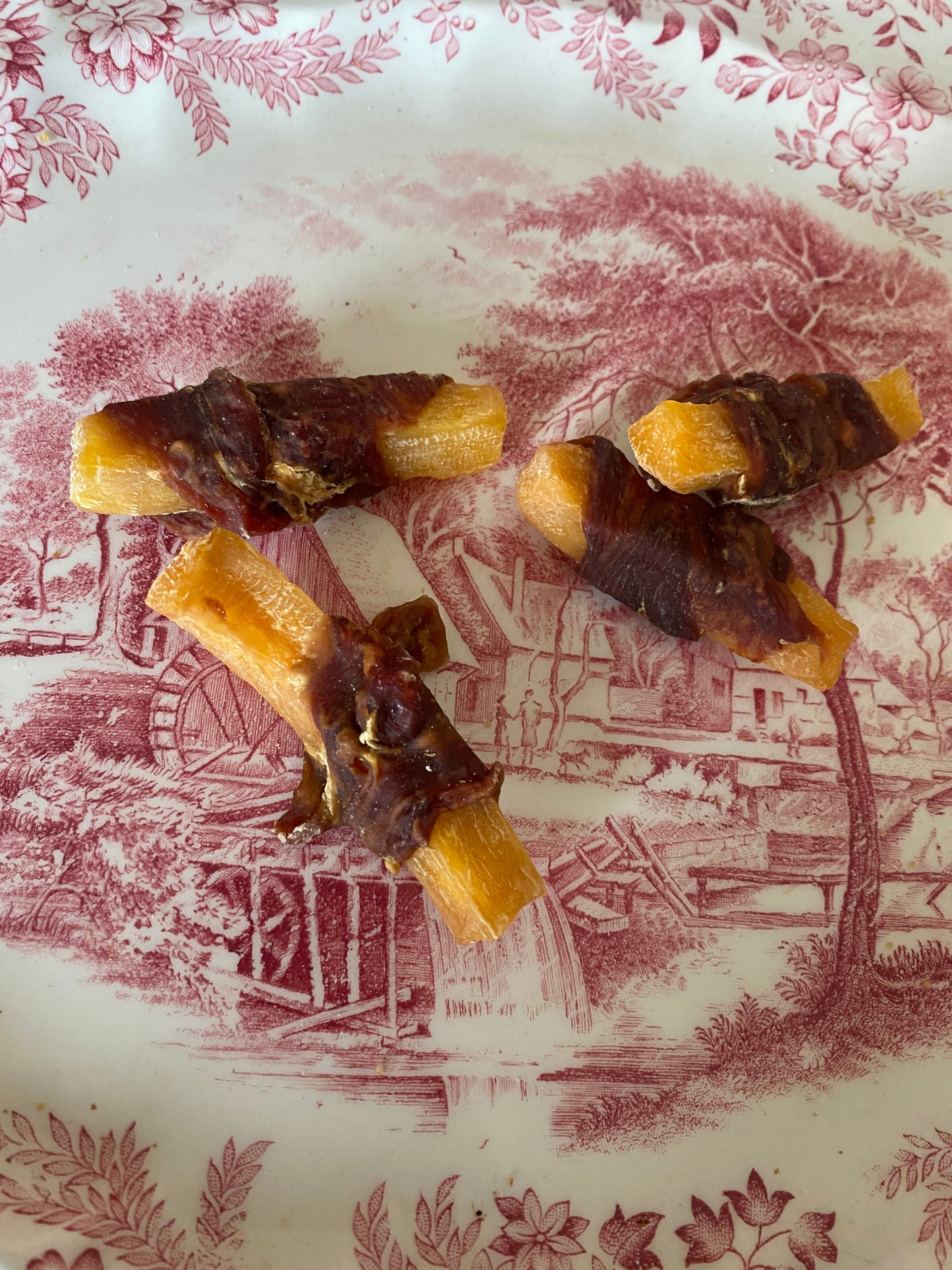 Duck Wrapped Sweet Potato