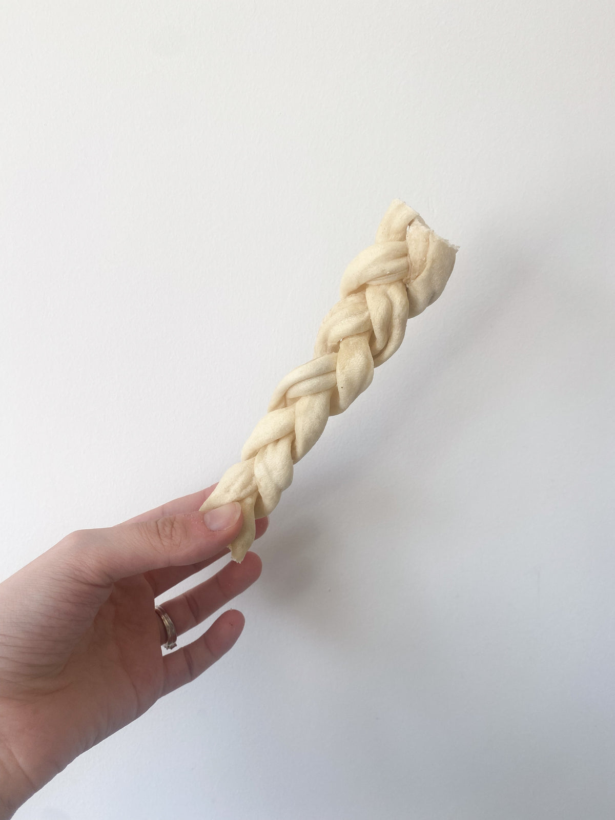 Lamb Skin Braids | White