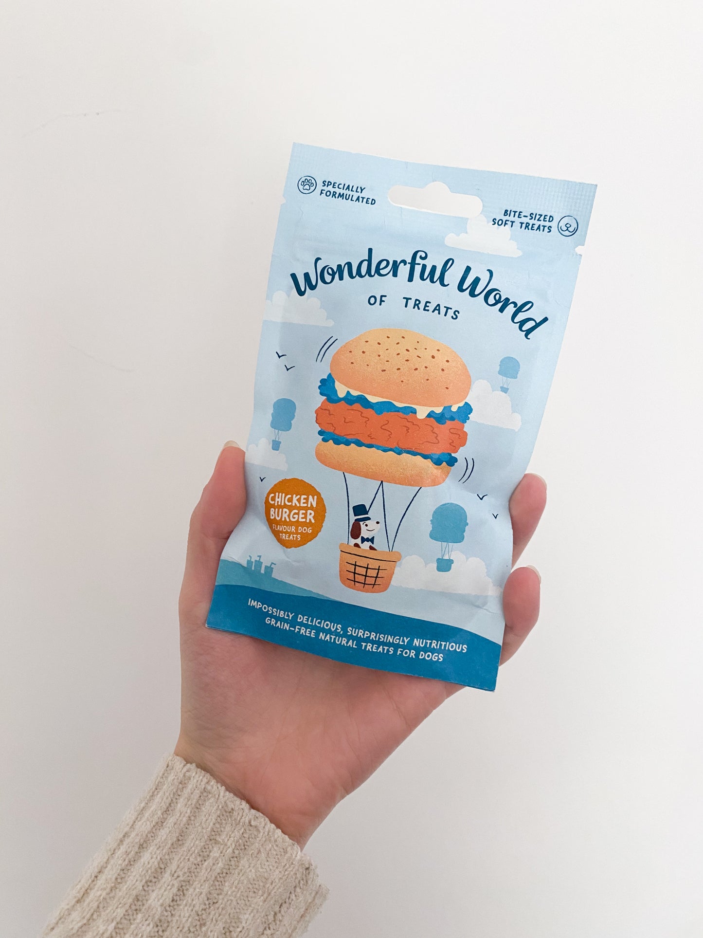 Wonderful World of Treats - Chicken Burger