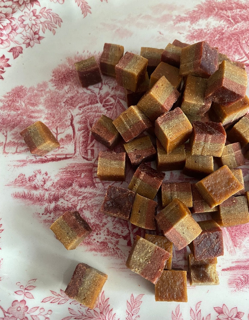Chicken, Cod & Beef Cubes | 100g