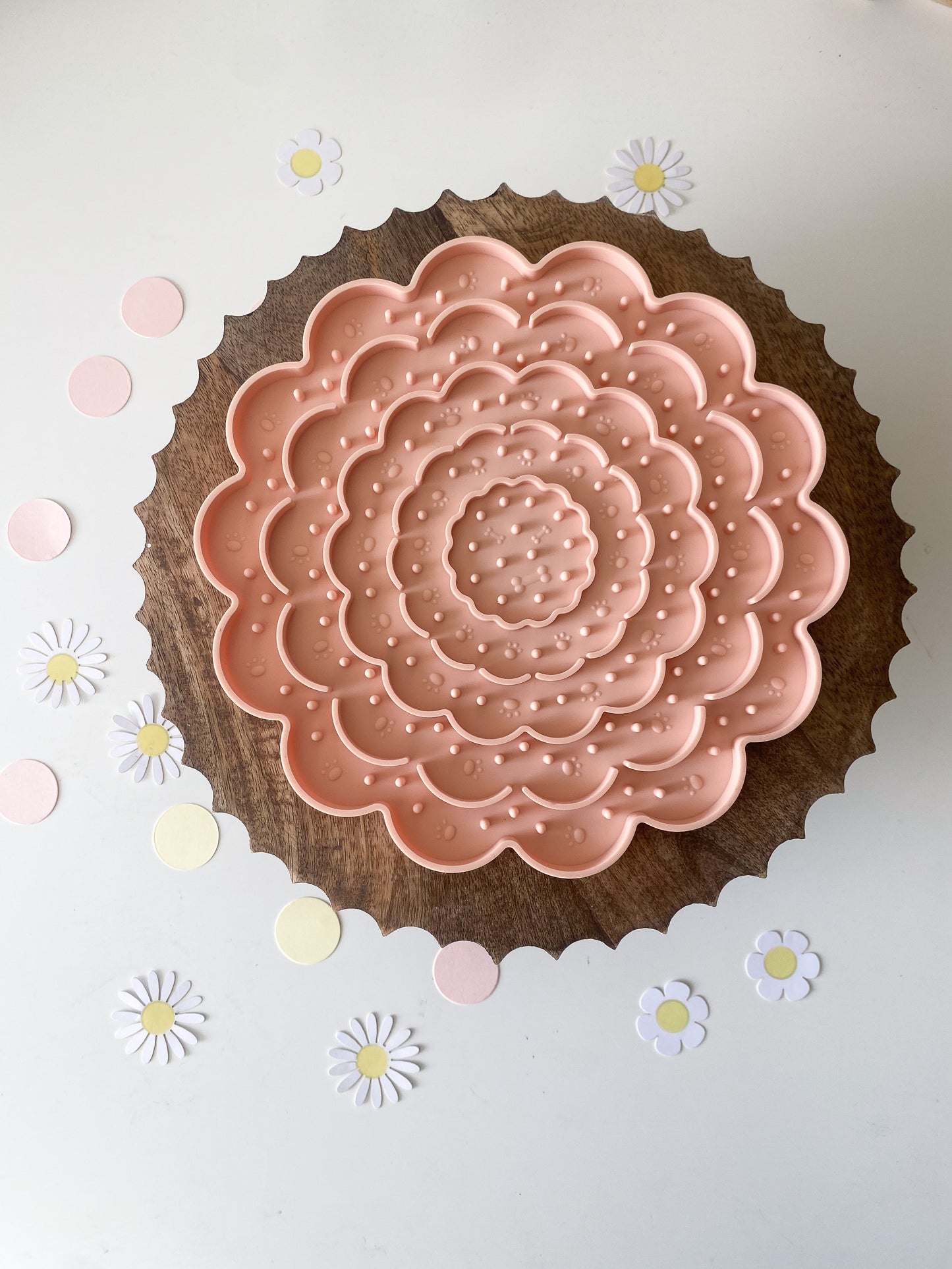Pink Peony Lick Mat