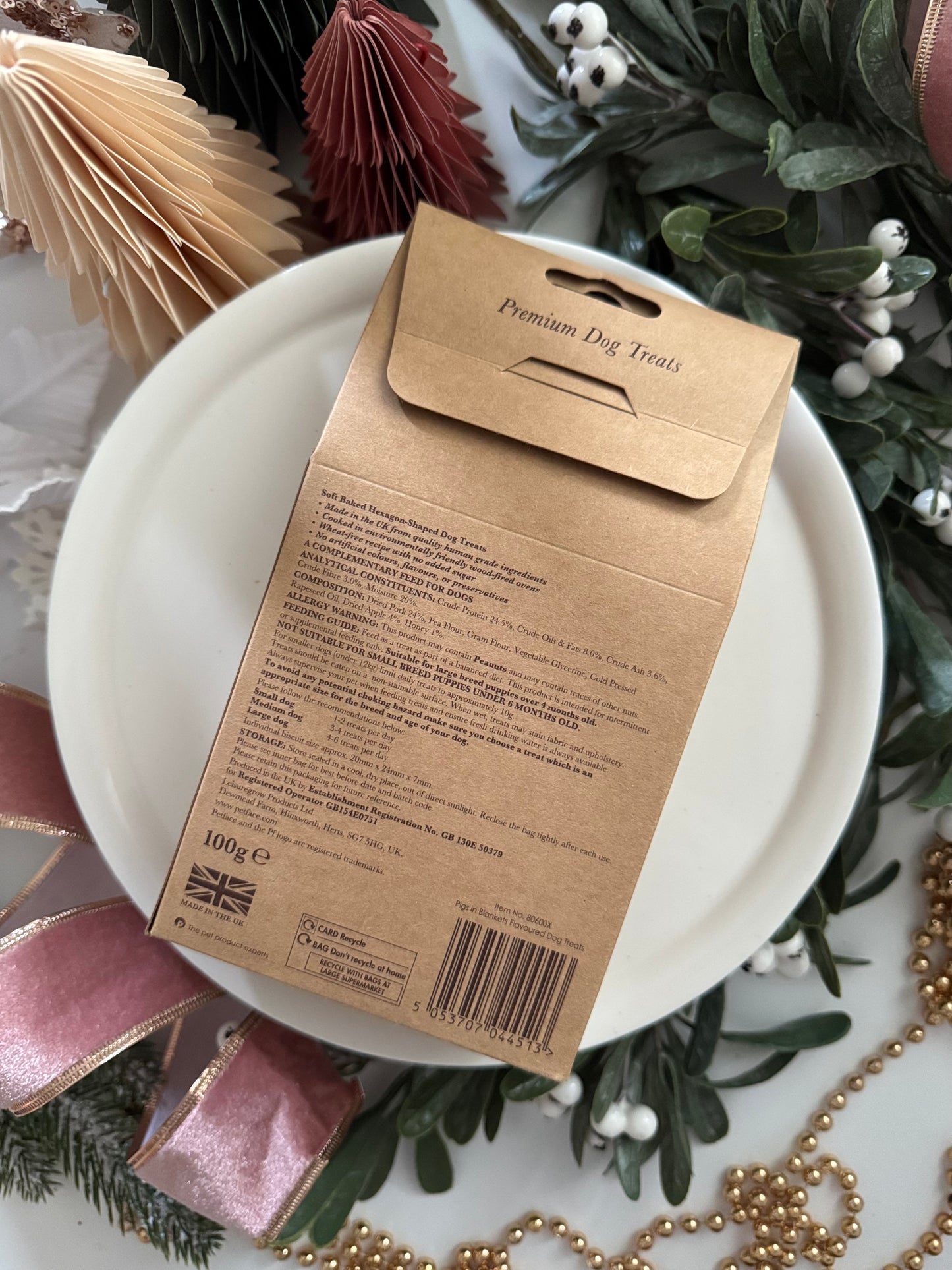 The Dog Deli | Pigs in Blankets Bites | Chicken Free | 100g