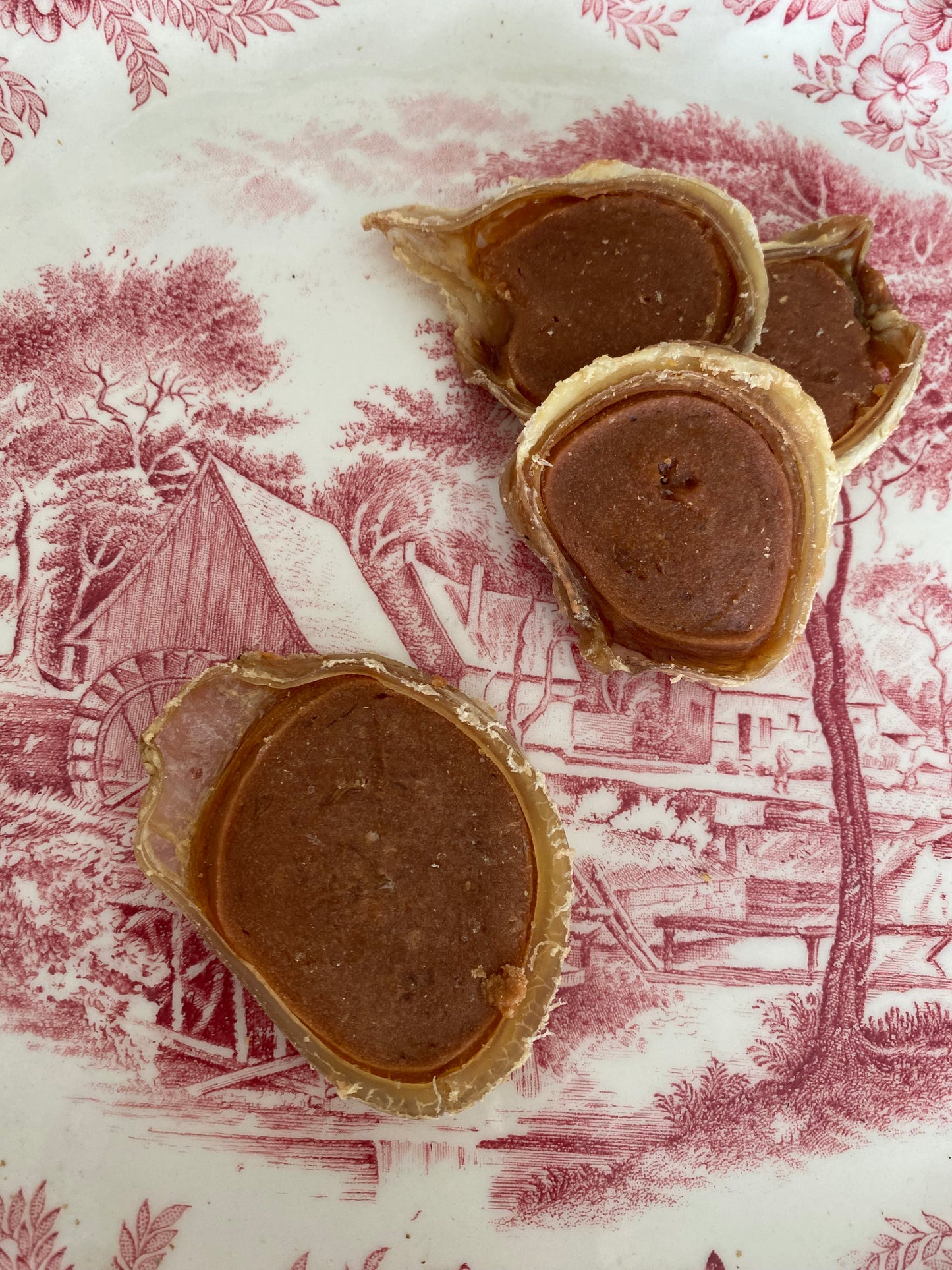 Duck Stuffed Beef Gullet Rings