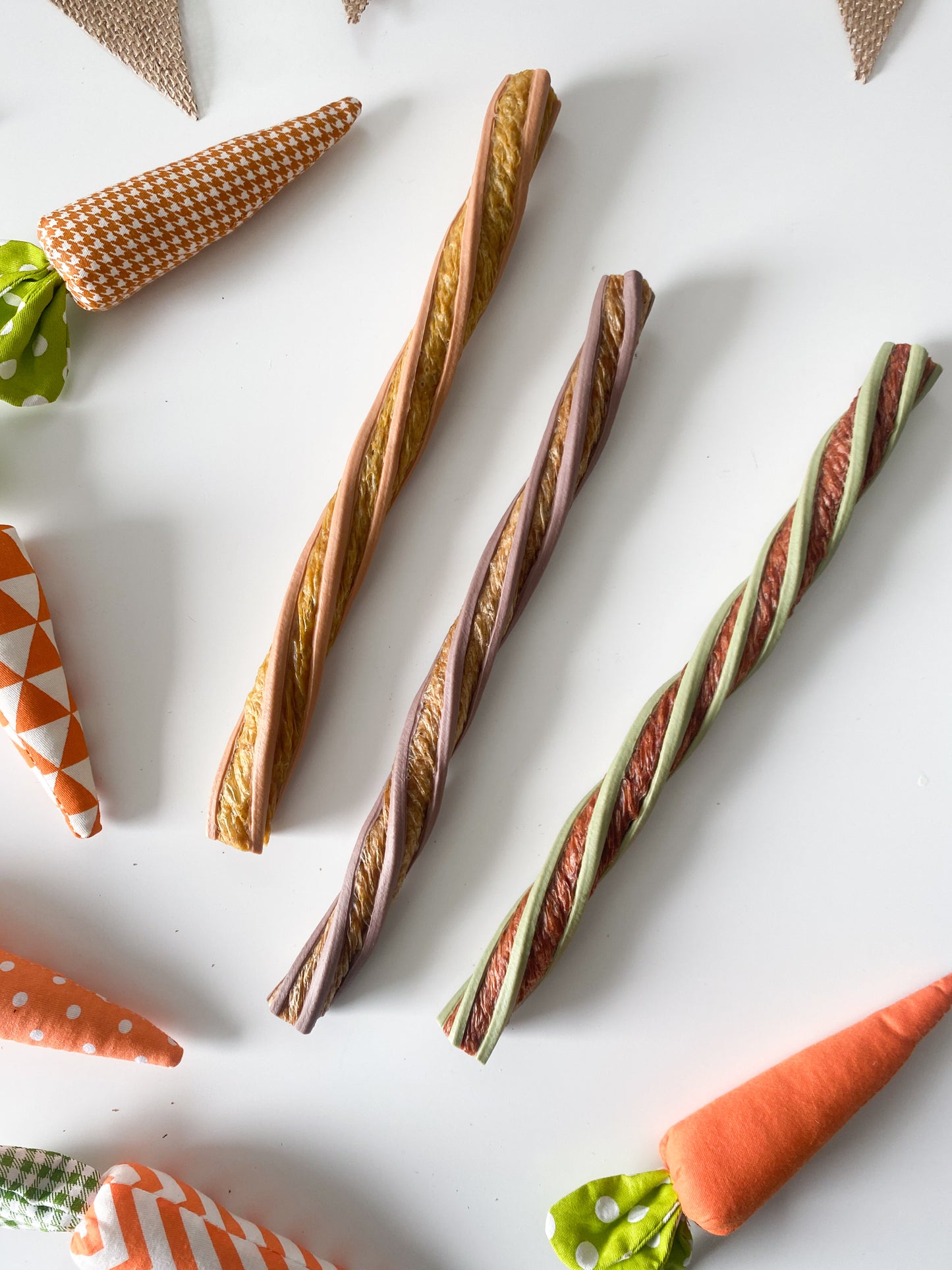 Puffed Mega Veggie Twist Sticks