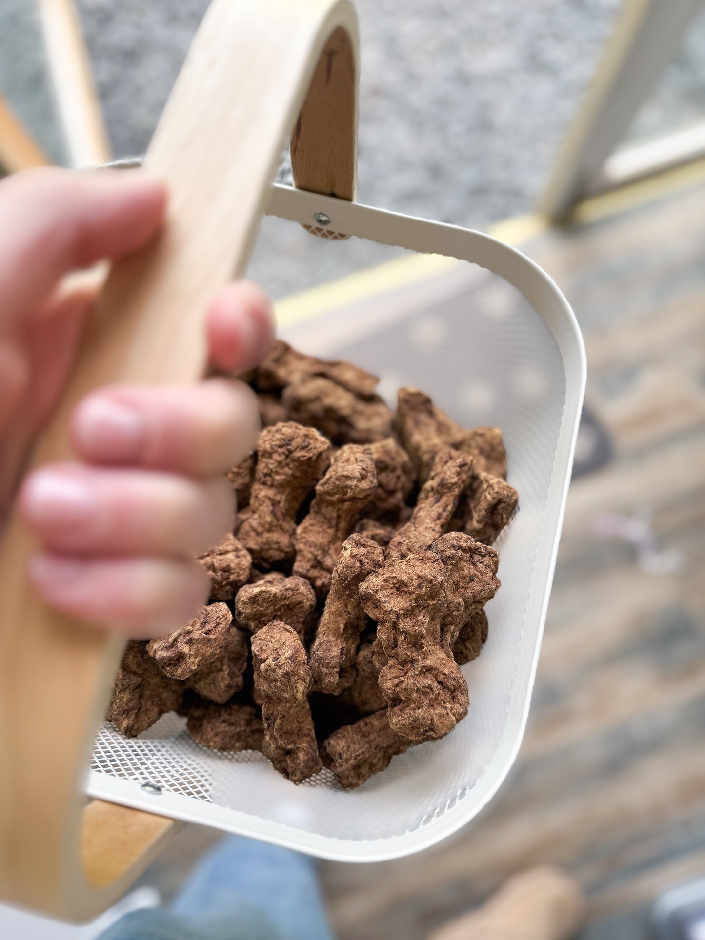 Ostrich Meat Crunchy Bones