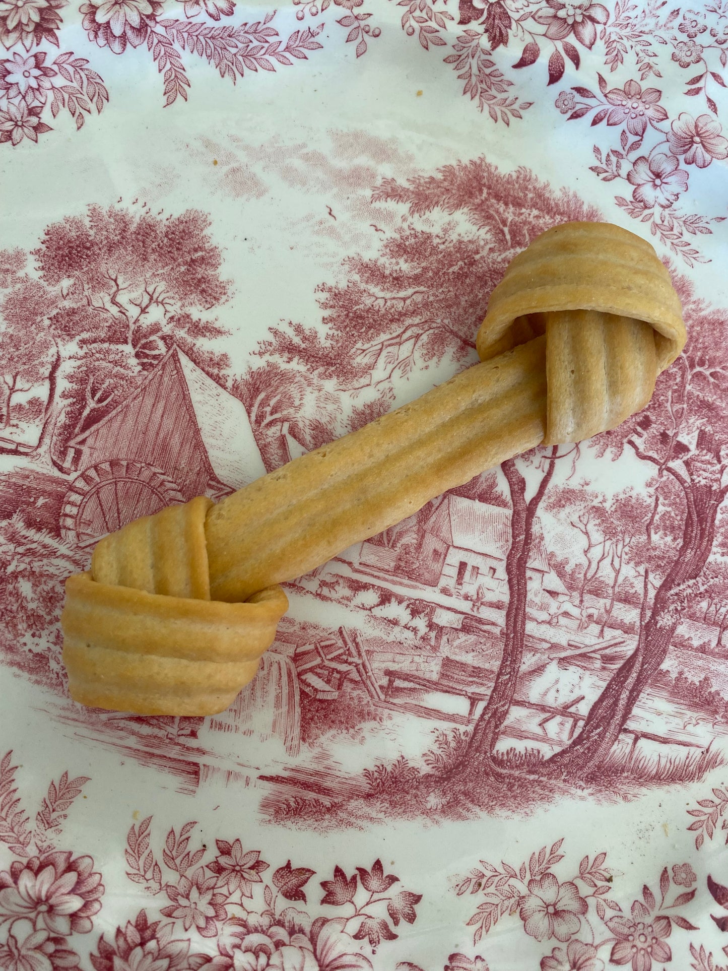 Peanut Butter Knotted Bones