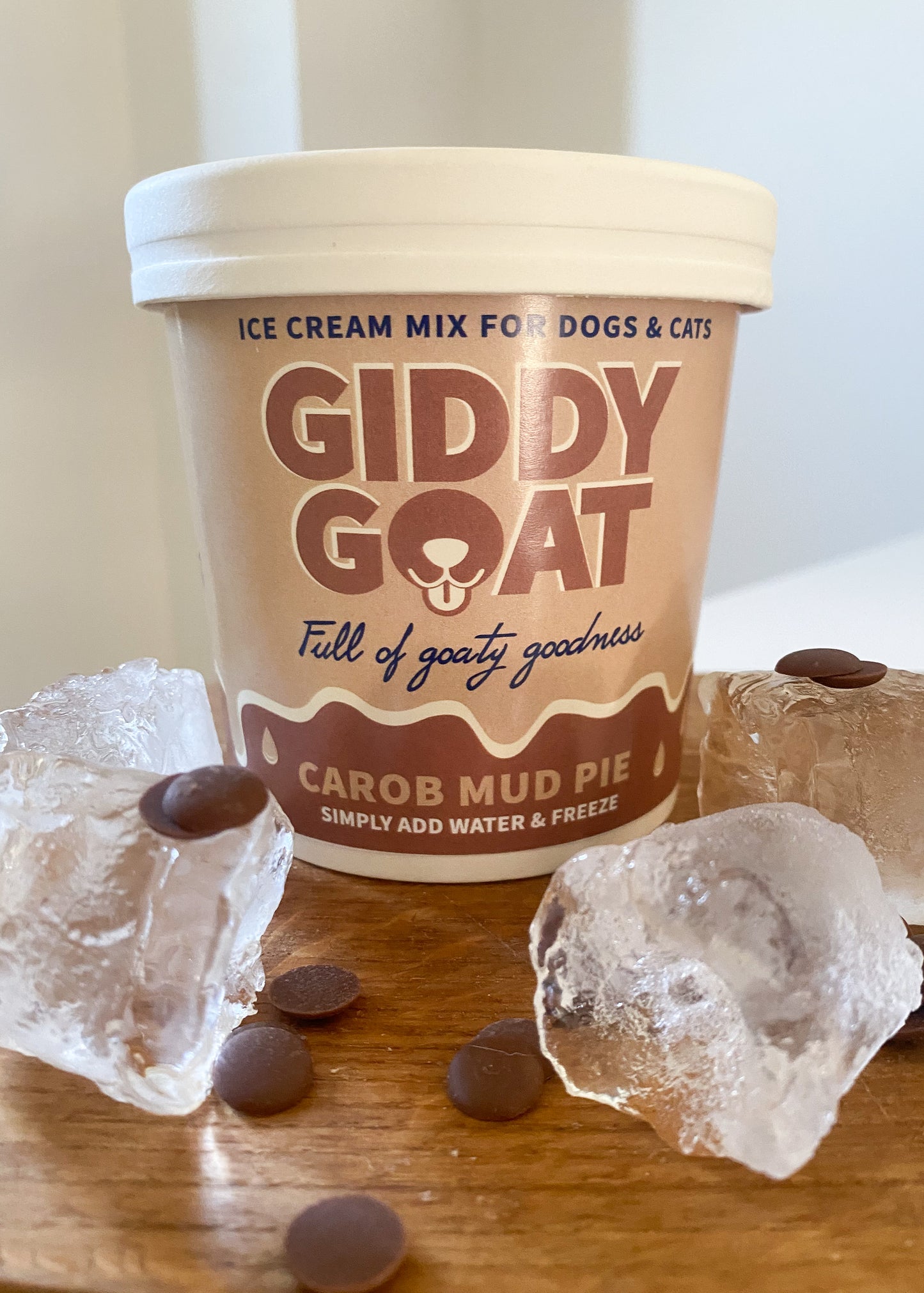 Giddy Goat | Carob Mud Pie Flavour