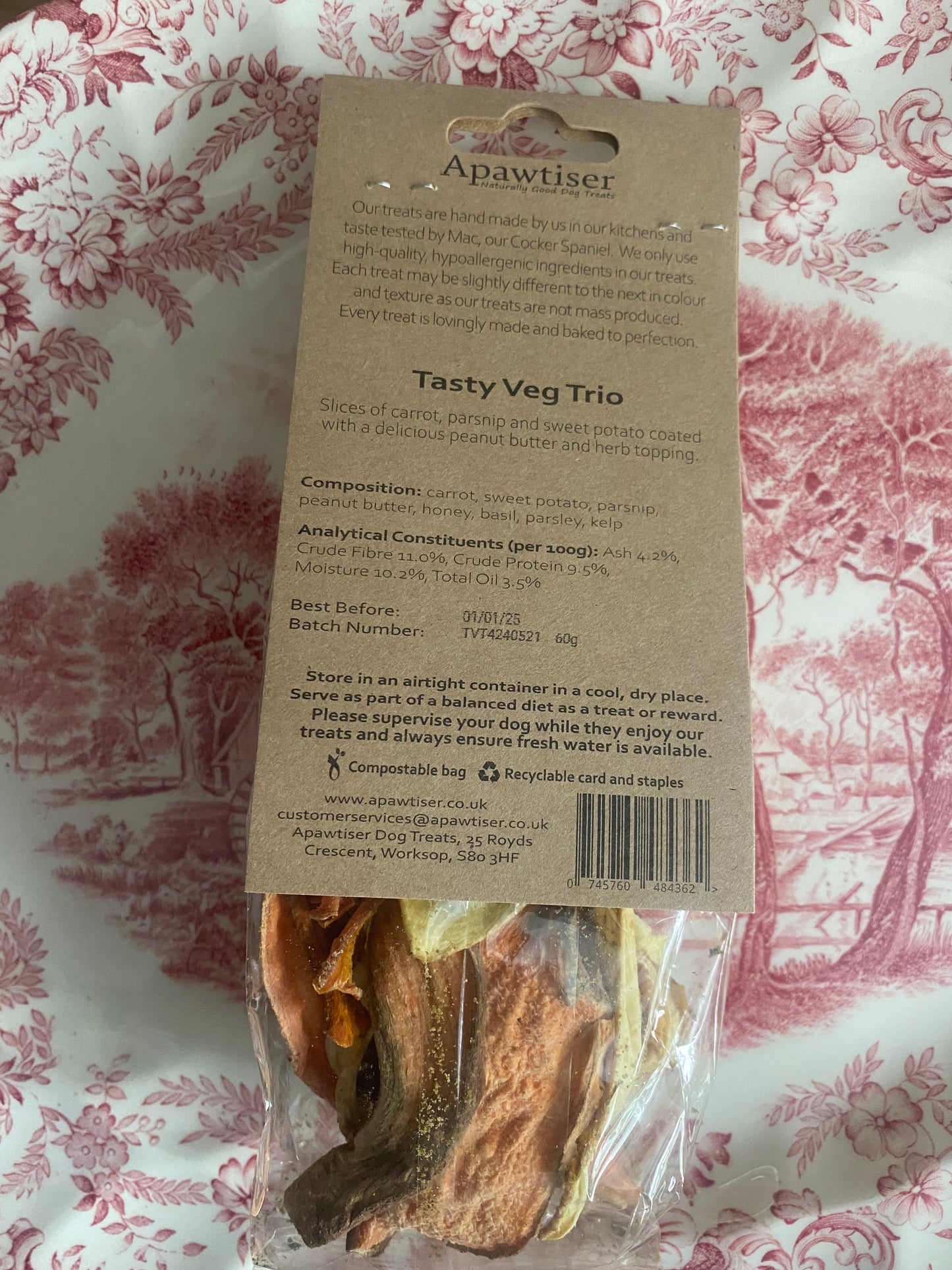 Apawtiser Tasty Veg Trio