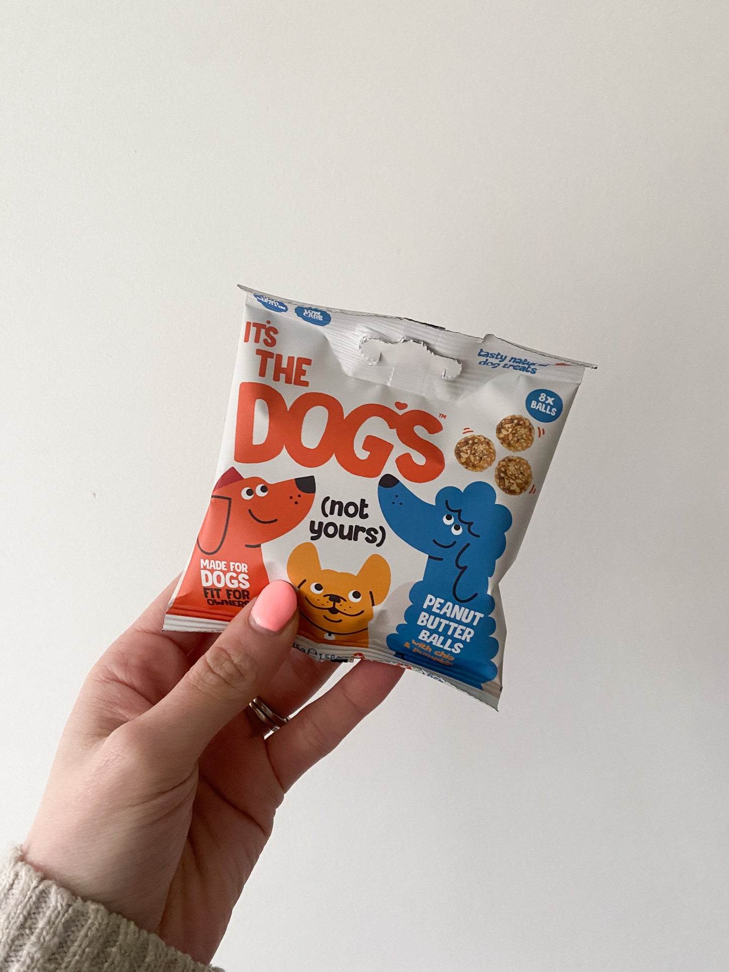 Peanut, Chia & Pumpkin Snacks | It’s The Dogs Official