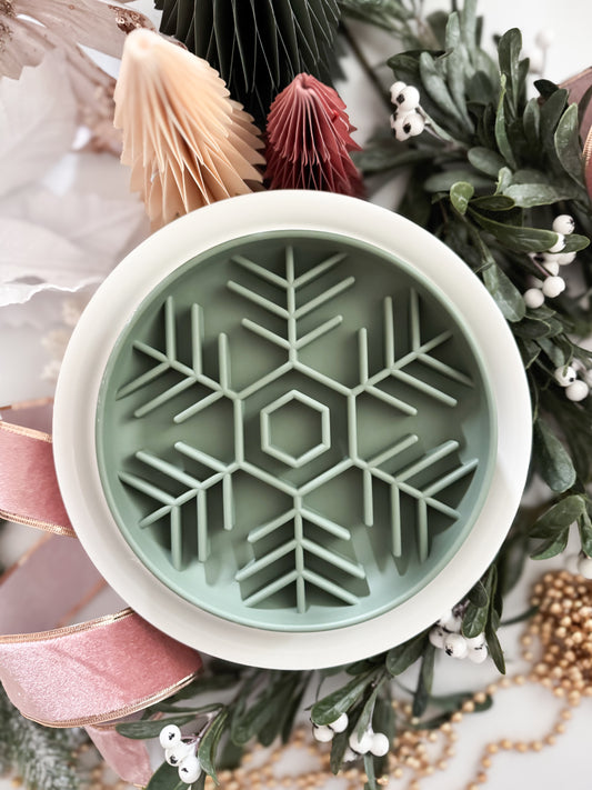 Snowflake Slow Feeder | Green