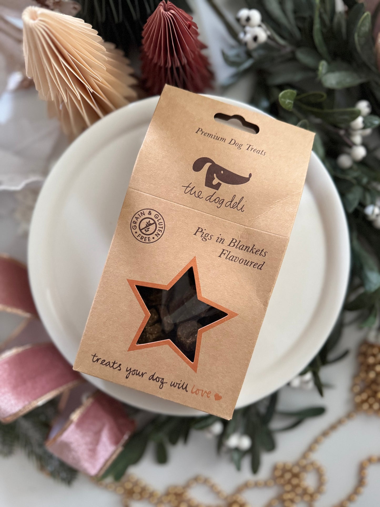 The Dog Deli | Pigs in Blankets Bites | Chicken Free | 100g