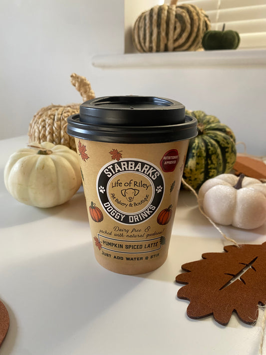 Pumpkin Spiced Latte | Life of Riley Starbarks Shake