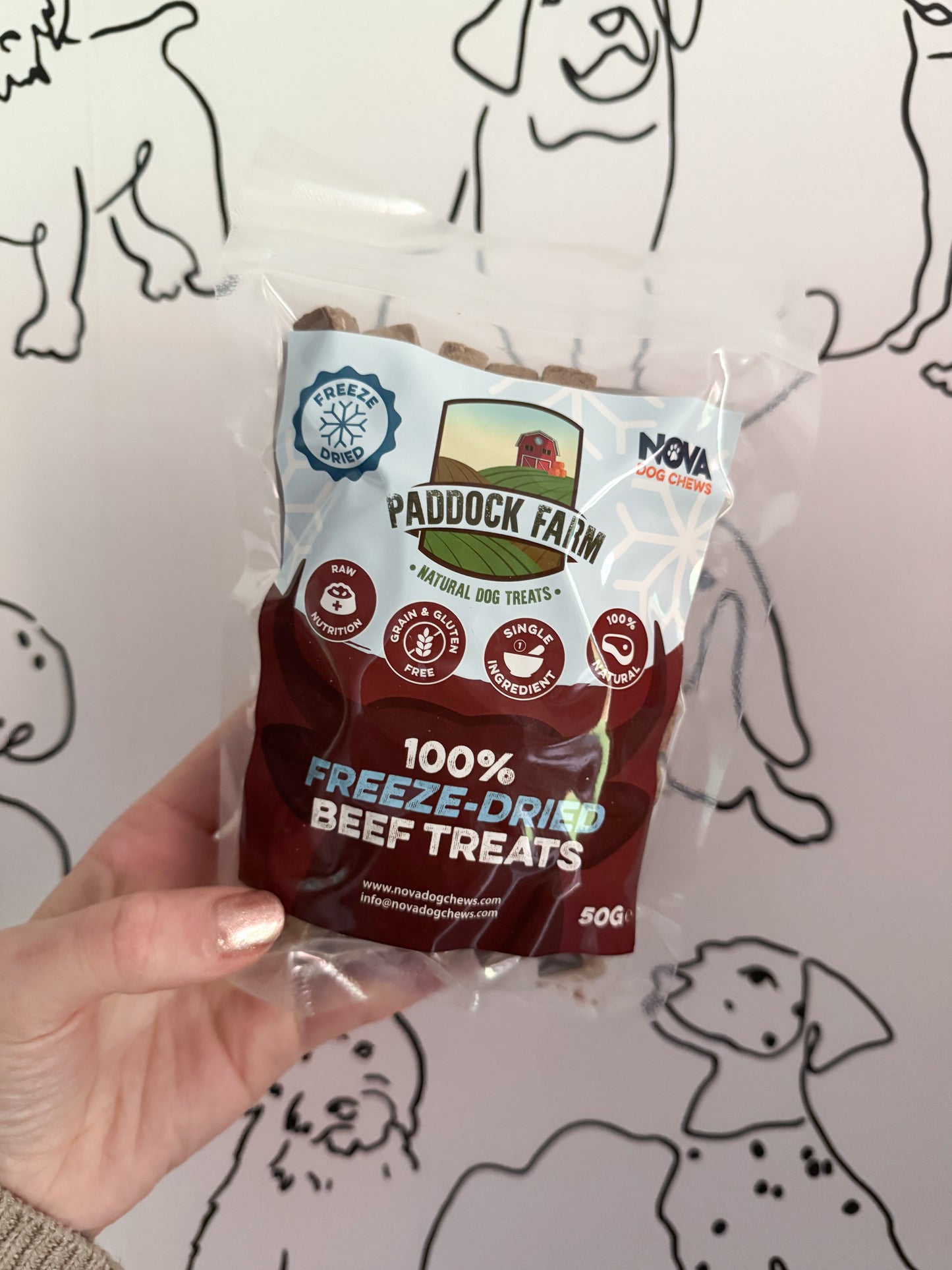 Freeze Dried Beef Cubes