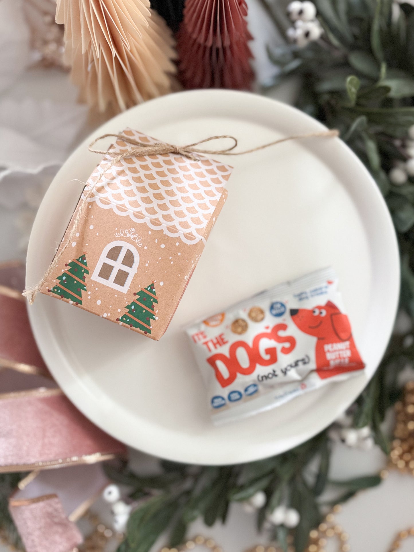 Christmas House Gift Box | Peanut Butter Balls