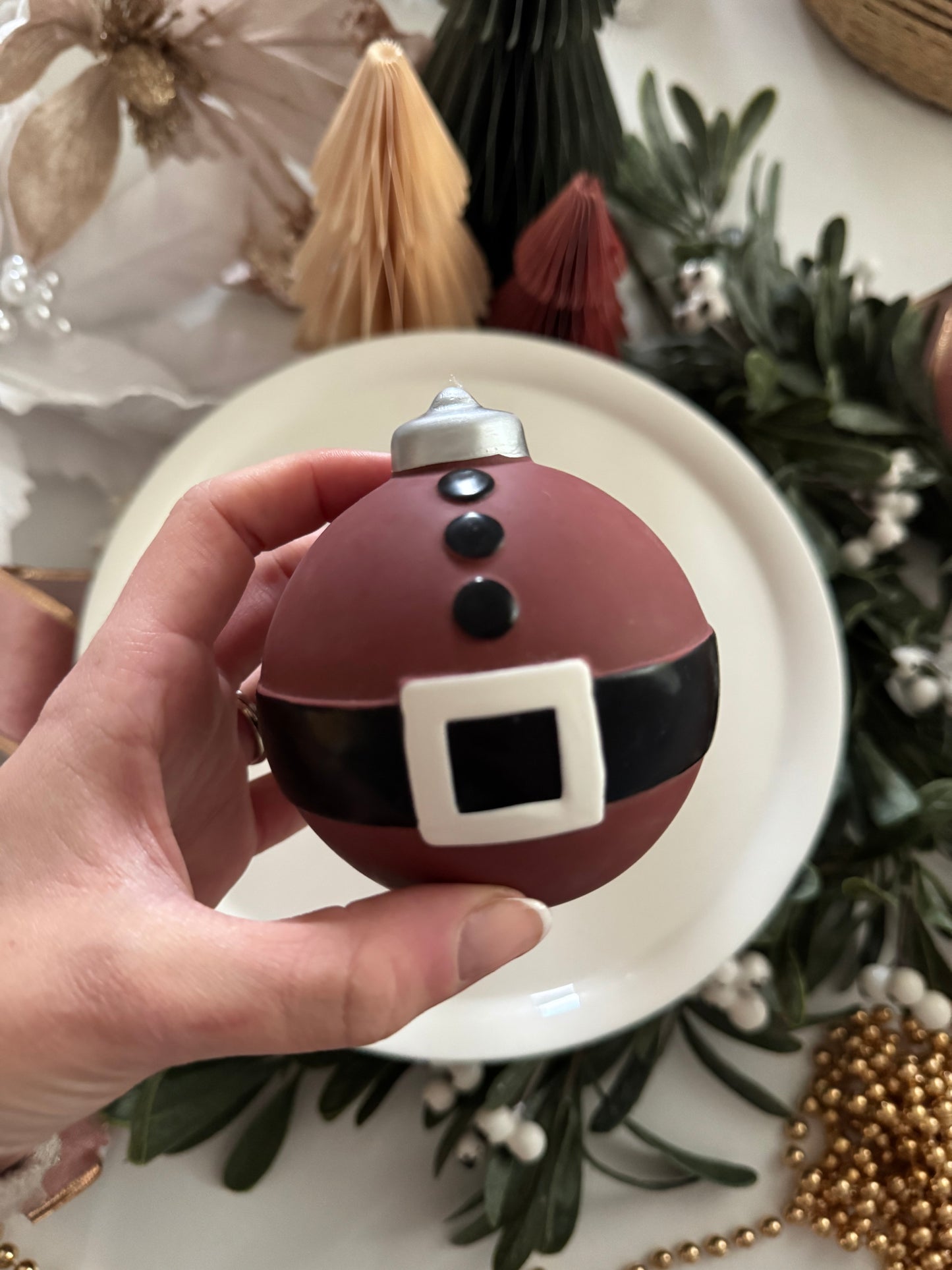 Santa Bauble | Latex Ball