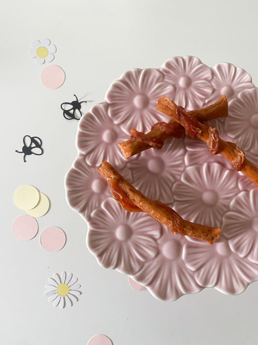 Chicken & Carrot Twist Sticks
