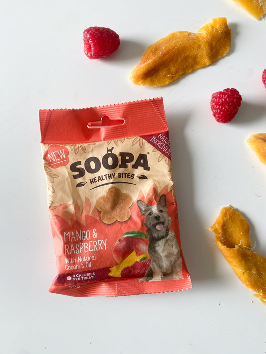 Soopa Bites | Mango & Raspberry