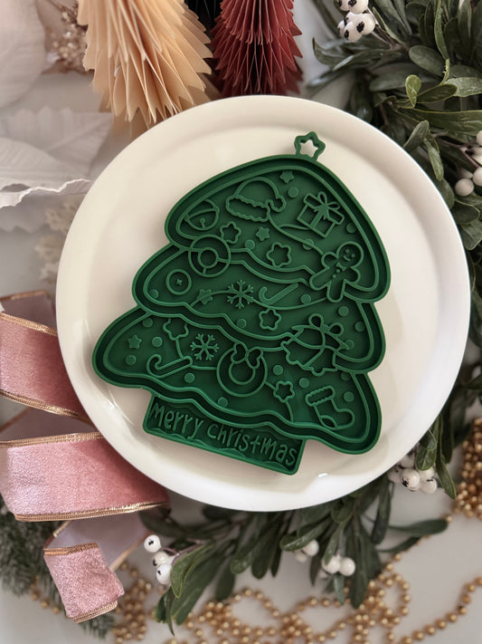 Christmas Tree Lick Mat | 2 Colours