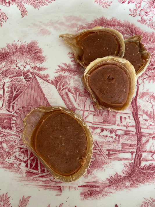 Duck Stuffed Beef Gullet Rings