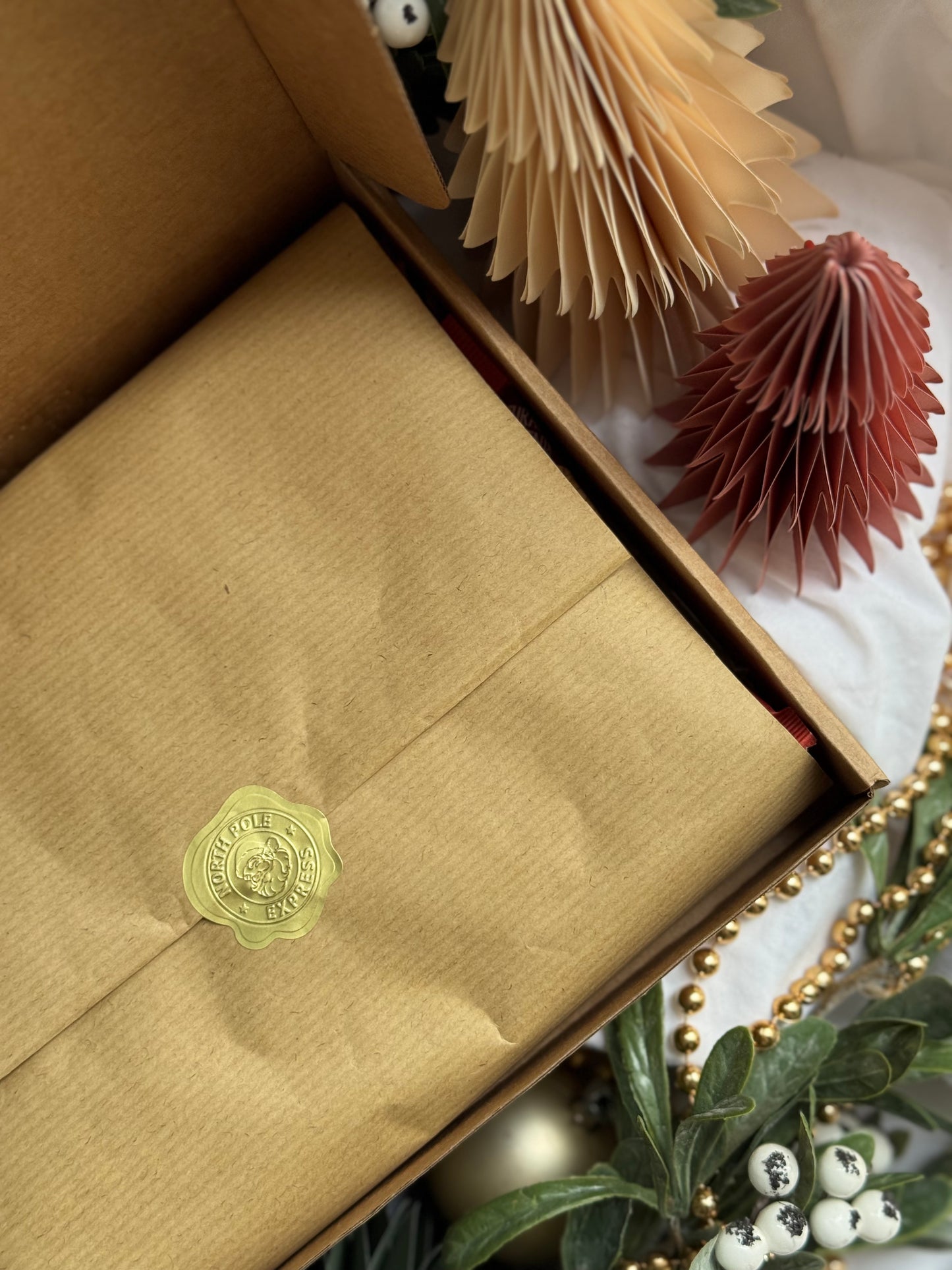 Gingerbread Themed Gift Box