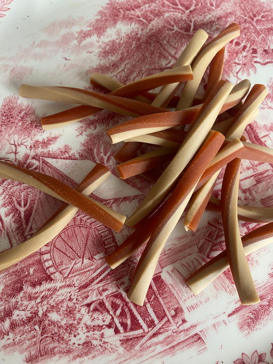 Carrot & Sweet Potato Candy Sticks
