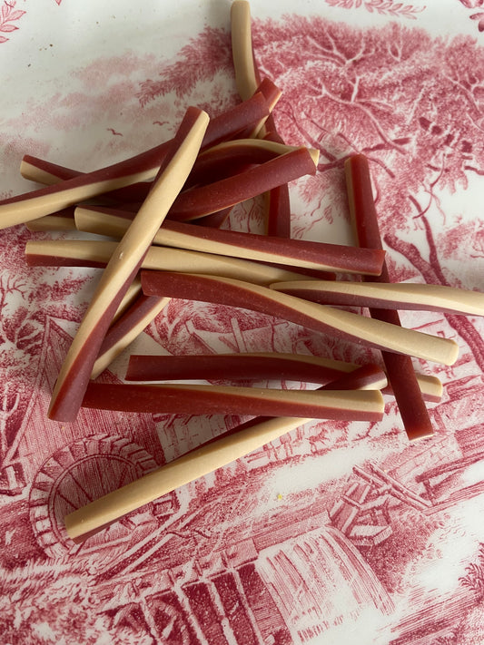 Cranberry & Sweet Potato Candy Sticks
