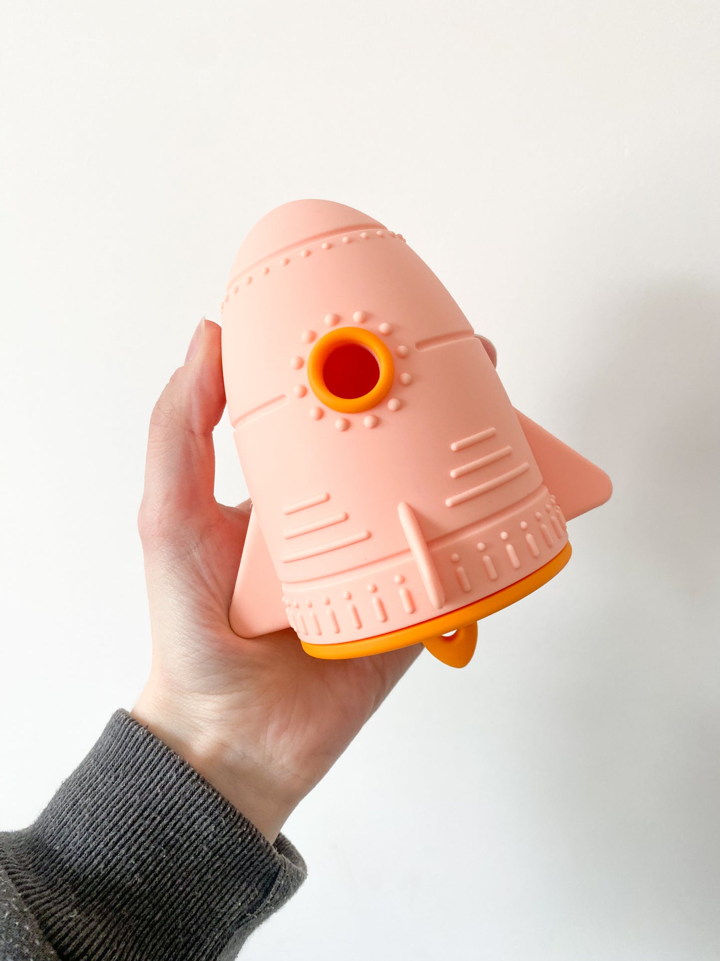 Rocket Ship Treat Dispenser - Pink