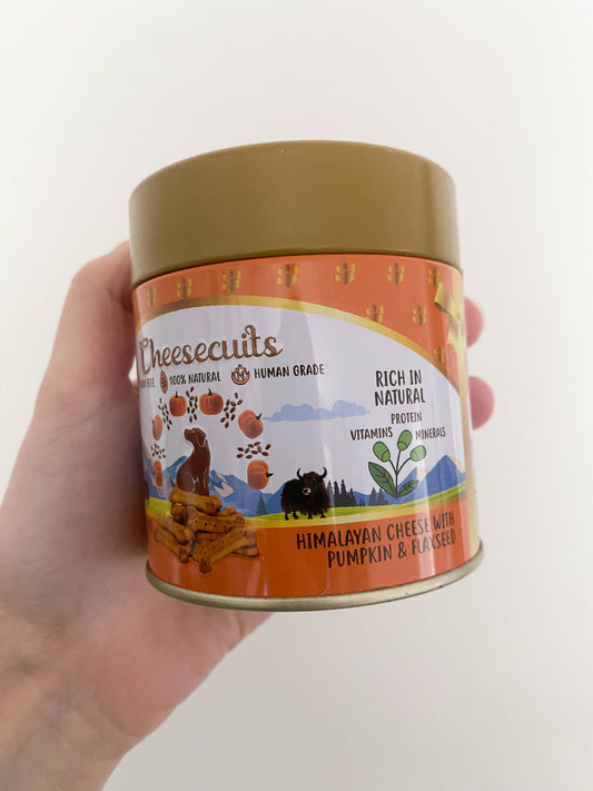 Pawfect Foods Cheescuits | Pumpkin & Flaxseed