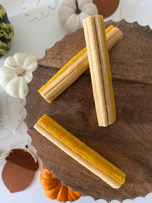 Pumpkin, Ginger & Coconut Sticks