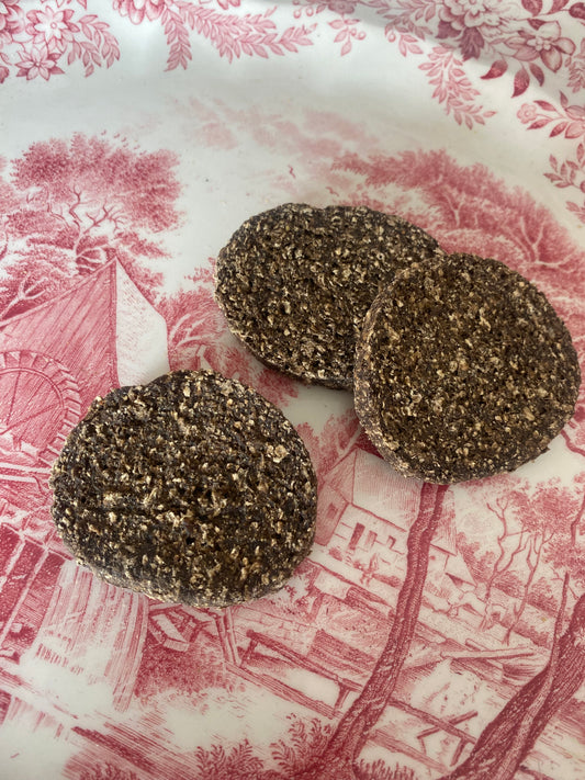 Venison, Honey & Blackberry Cookies