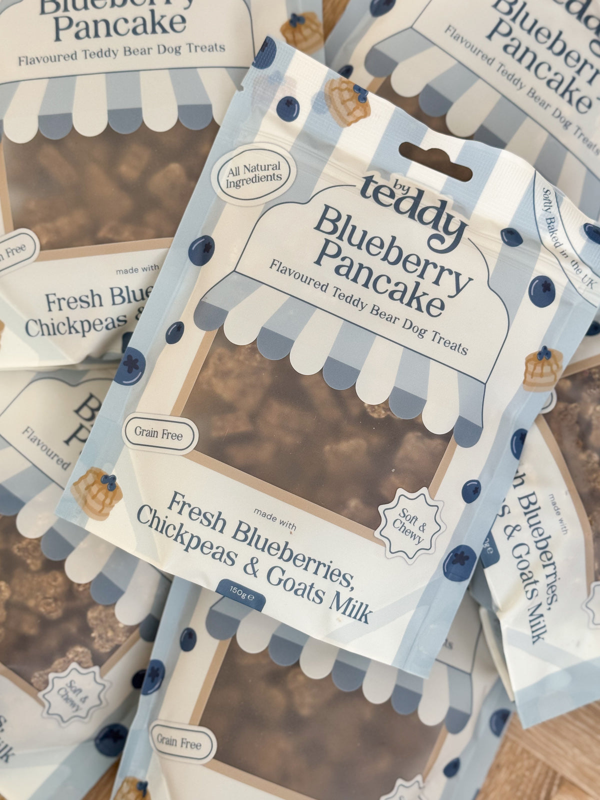 ByTeddy | Blueberry Pancake Soft Treats | 100g