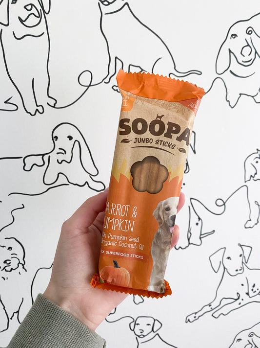 Soopa Sticks (Jumbo) | Carrot & Pumpkin