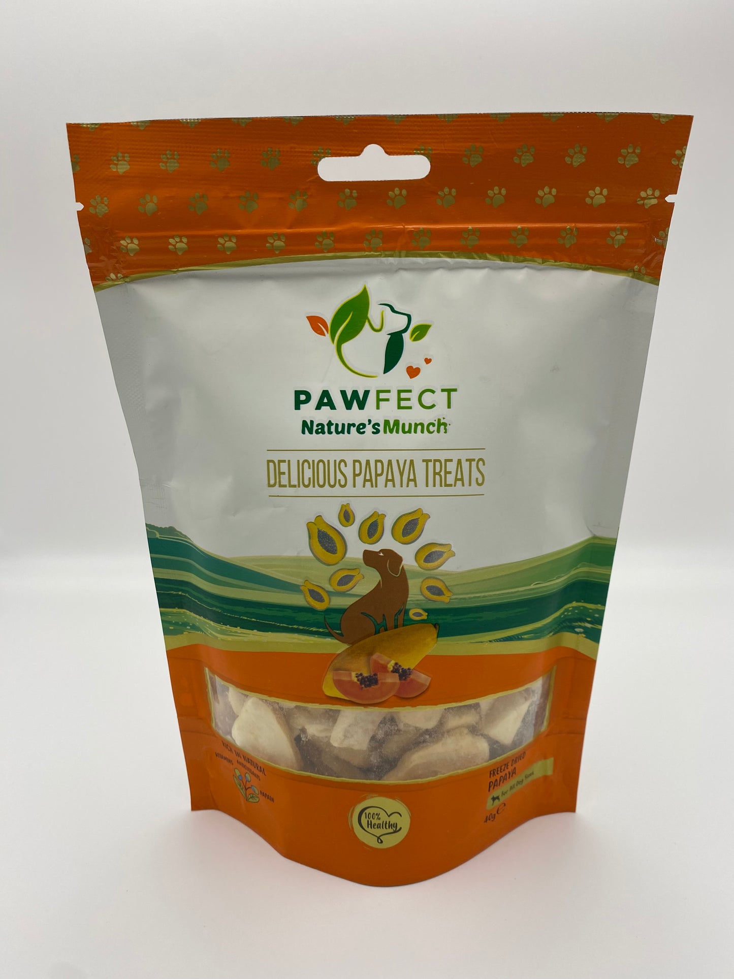 Freeze Dried Papaya Slices | Pawfect Foods