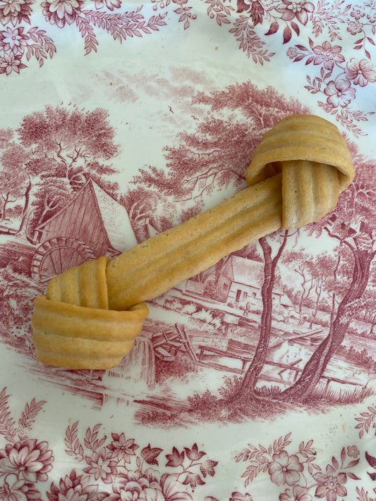 Peanut Butter Knotted Bones