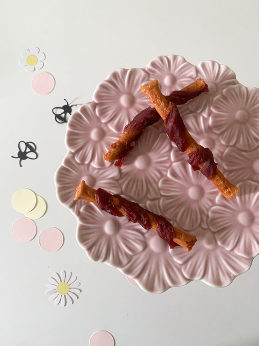 Duck & Carrot Twist Sticks
