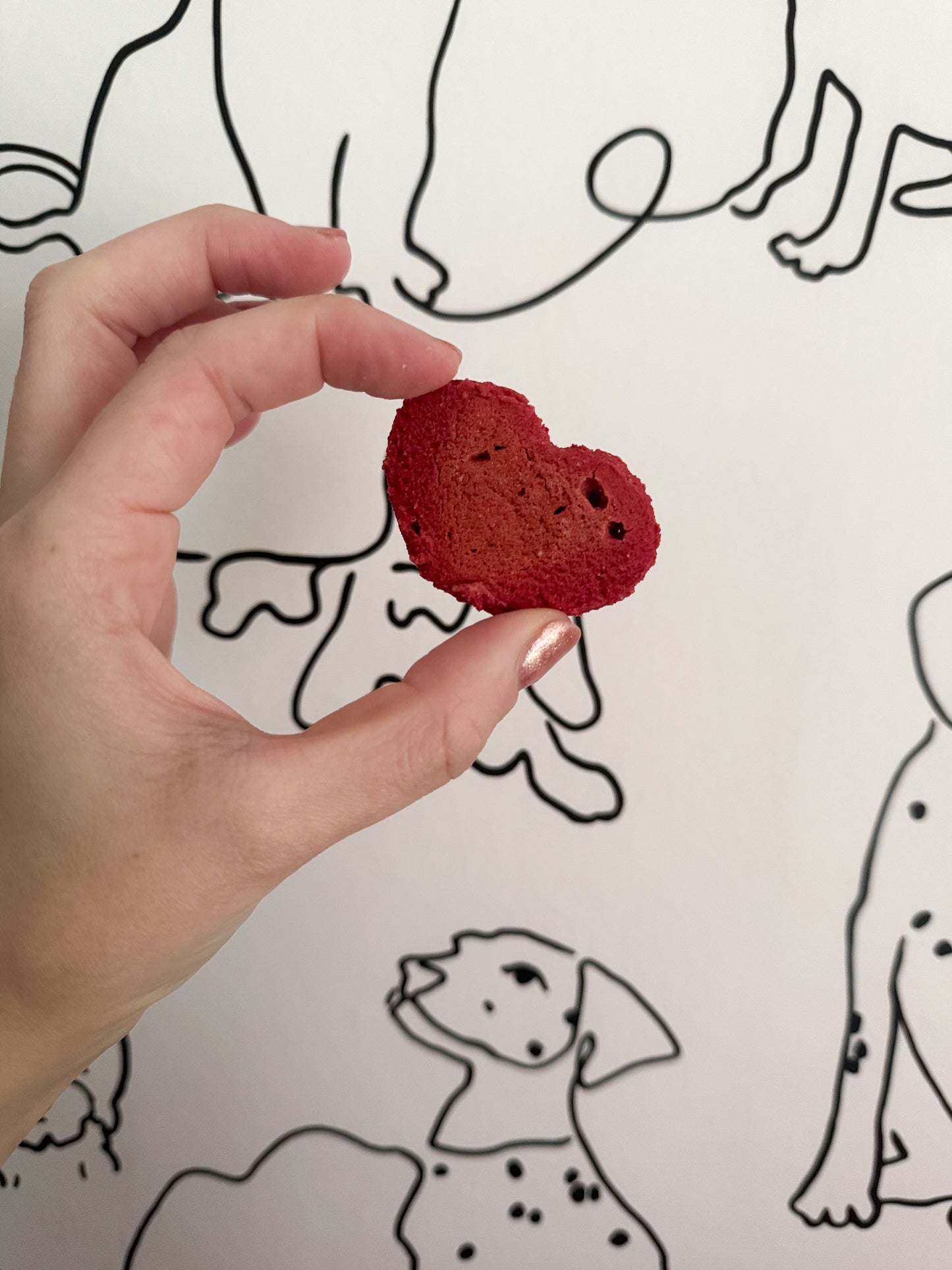 Beetroot Kiss Biscuits