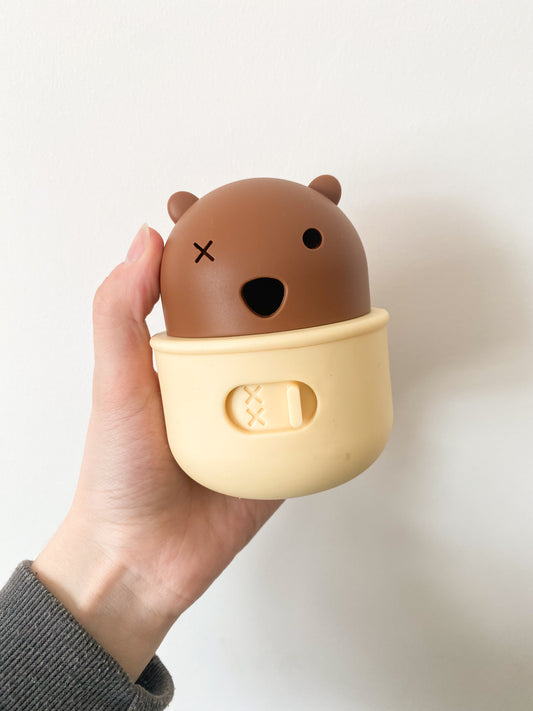 Silly Bear Treat Dispenser - Brown