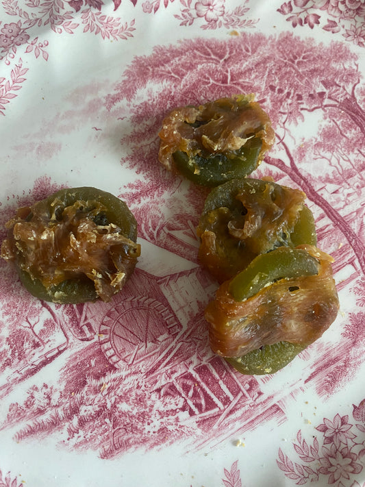 Chicken Wrapped Kiwi Slices