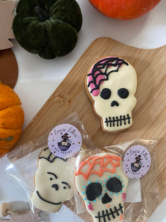 Skull Iced Biscuit | Brucie Bakes | Various Designs