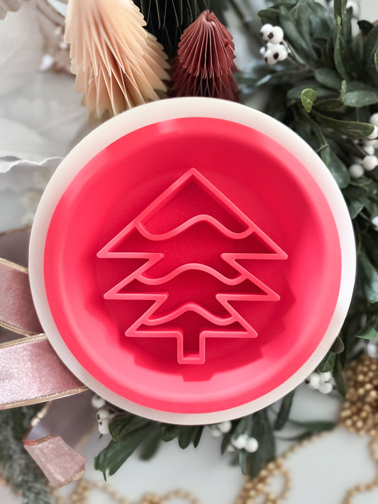Festive Slow Feeder | Red Christmas Tree | Lick Mat