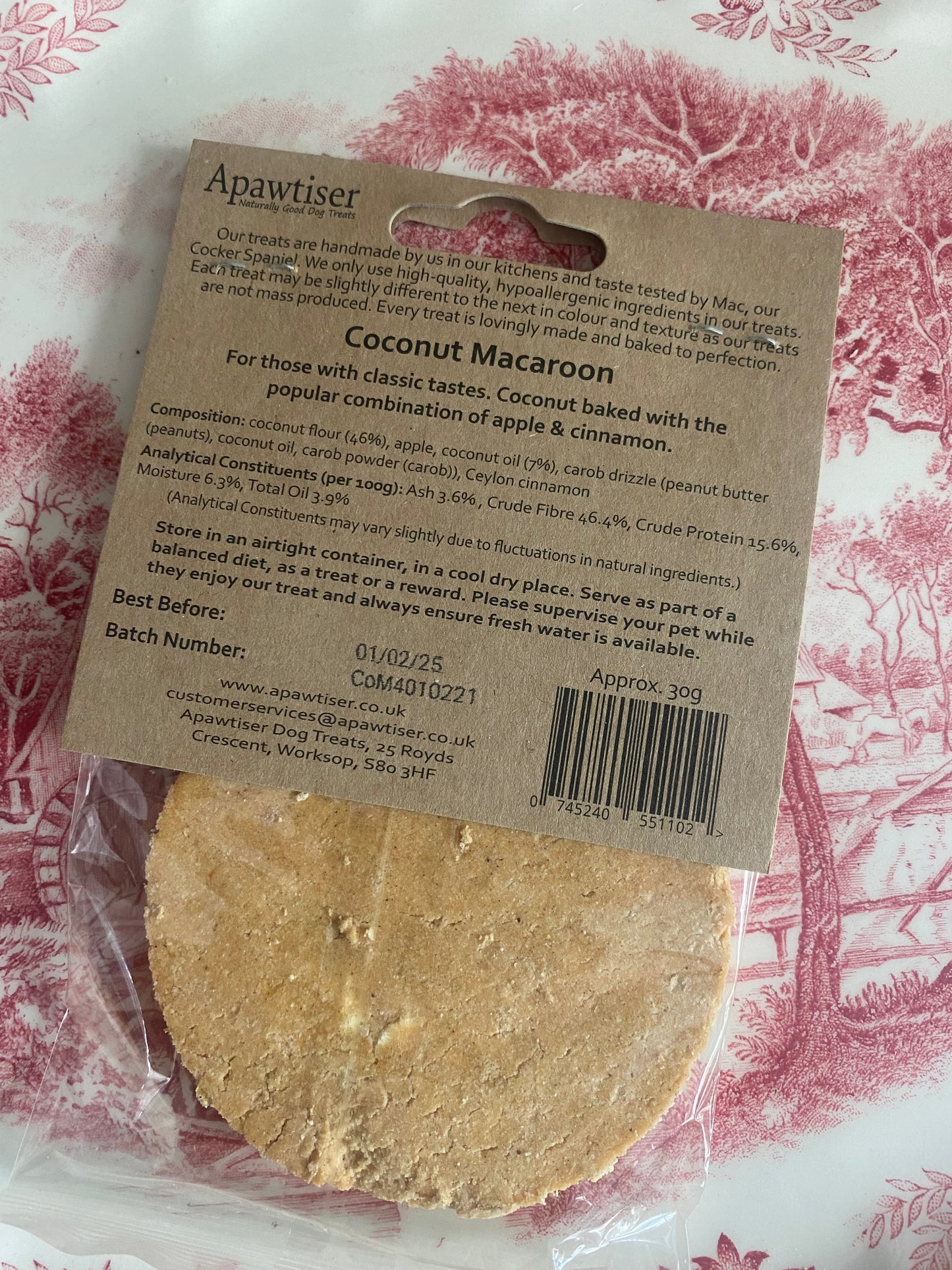 Apawtiser Coconut Macaroon