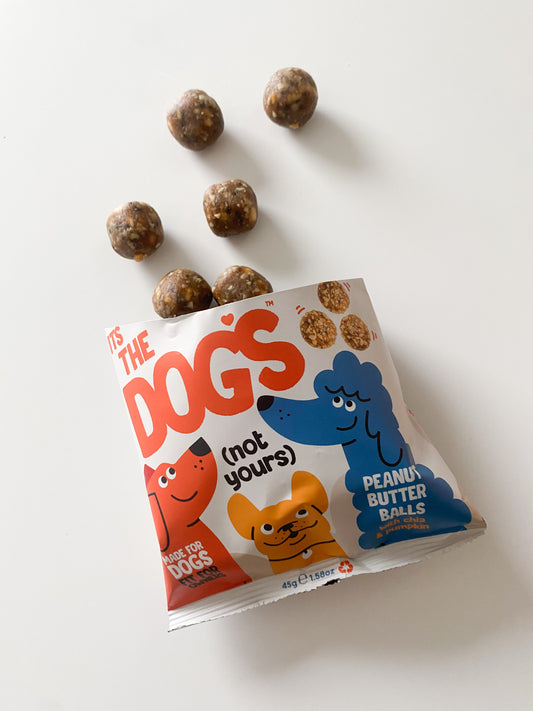 Peanut, Chia & Pumpkin Snacks | It’s The Dogs Official