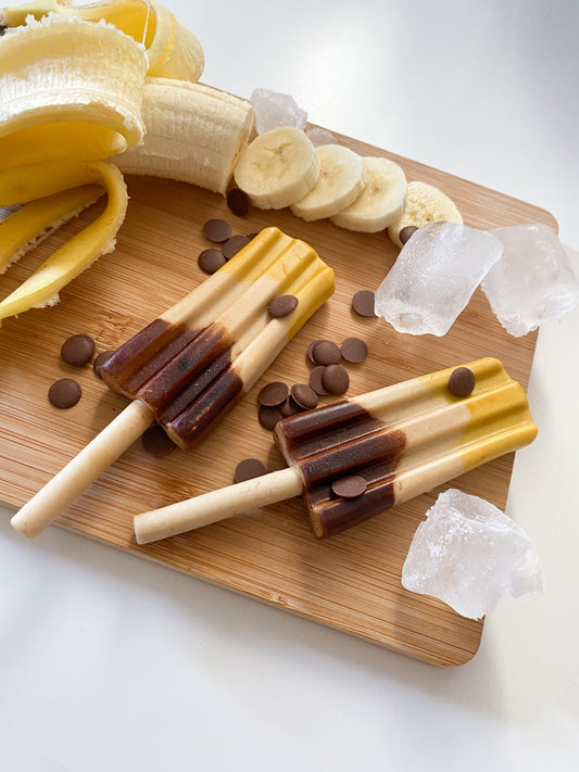 Pup Ice | Banana & Carob Ice Lollies